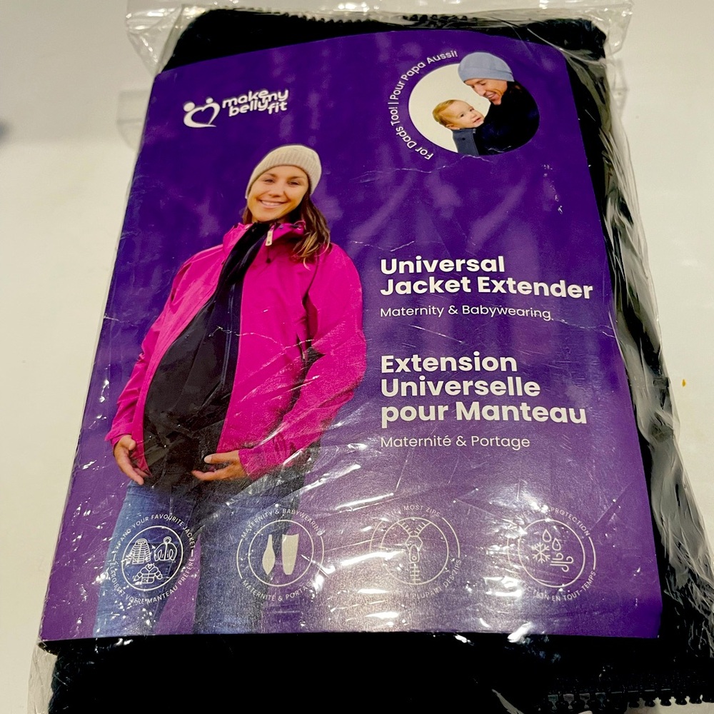 MakeMyBellyFit Universal Jacket Extender for Maternity and Babywearing
